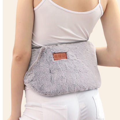 Rabbit Velvet Back Pain Lumbar Belt Heat Warming